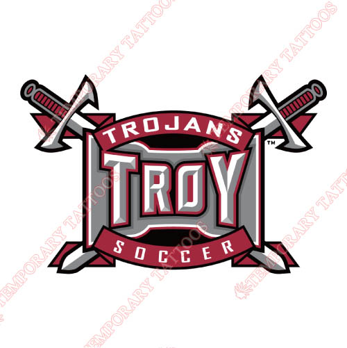 Troy Trojans Customize Temporary Tattoos Stickers NO.6592